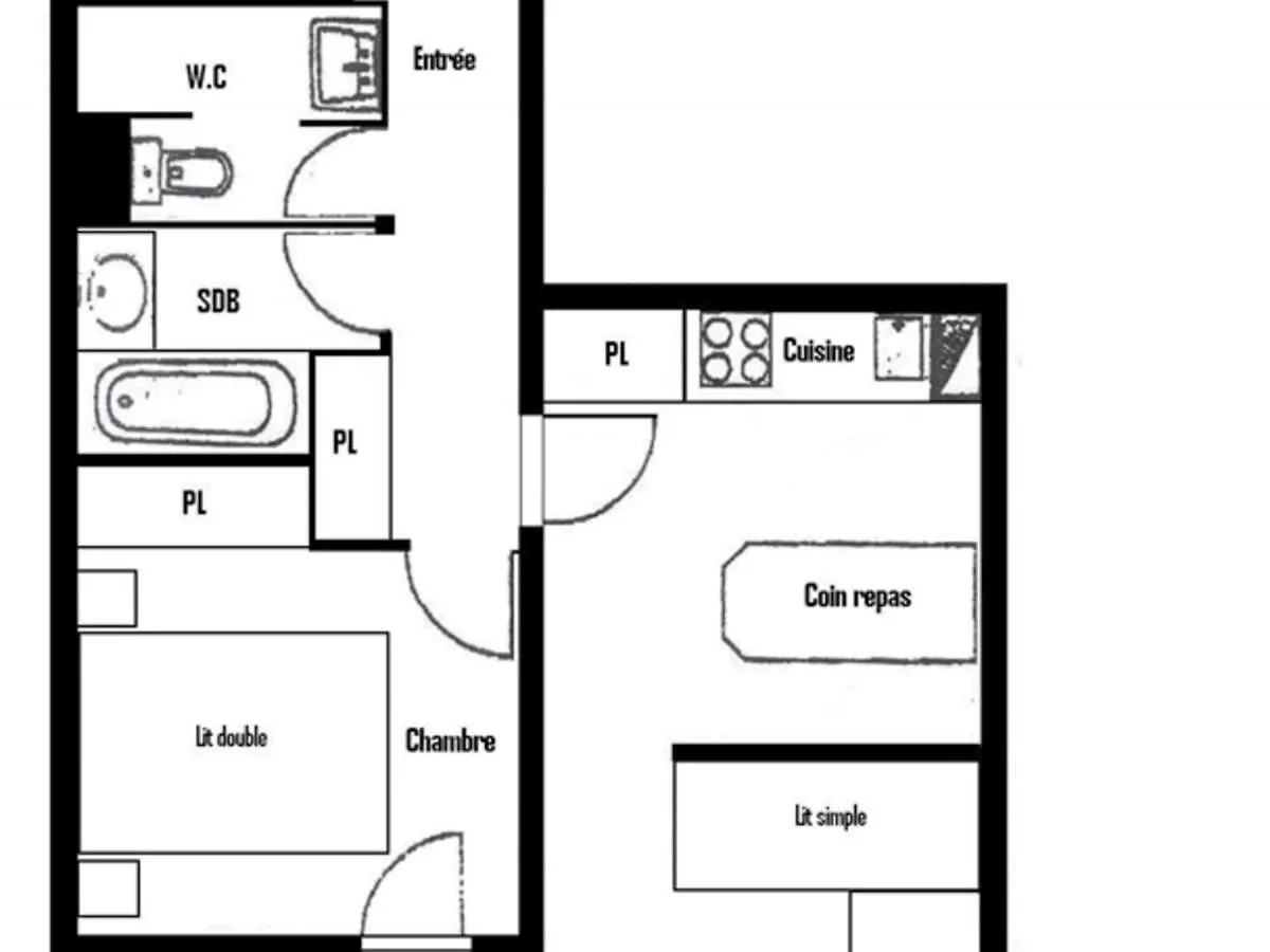 Apartment Appartement Cosy 6 Pers, Au Pied Des Pistes, Proche Commerces, Avec Terrasse Et Lave-Linge - Fr-1-455-110 La Plagne France